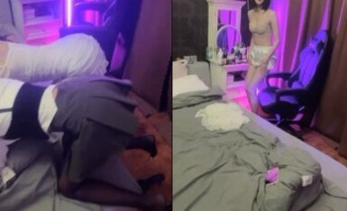 【专攻良家少女】，新人，极品网红小仙女，双姝争艳，妖娆香艳 02