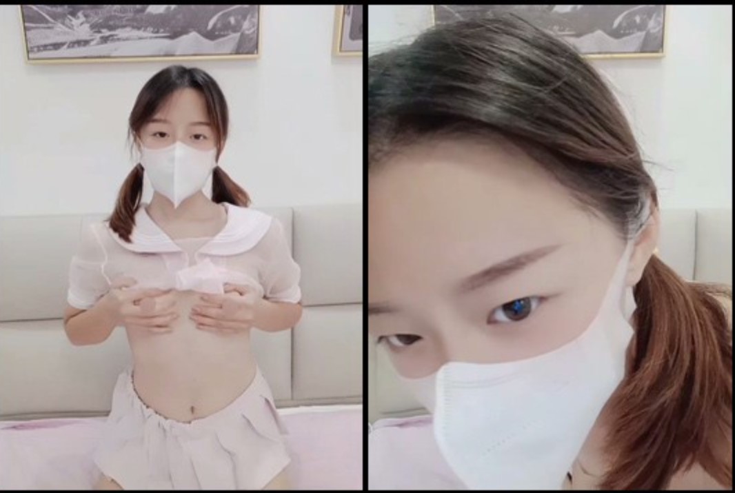 网红少女@米米之双马尾JK.