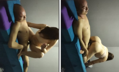 【女探花之足浴店】，深夜独守店面，少妇还是个一线天，大叔享受温柔性爱服务爽爆了