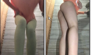 【健身教练真的很深】，健身房换衣间偷拍，运动型美女的身材满分，荷尔蒙刺激下，裸体抠穴低声呻吟.