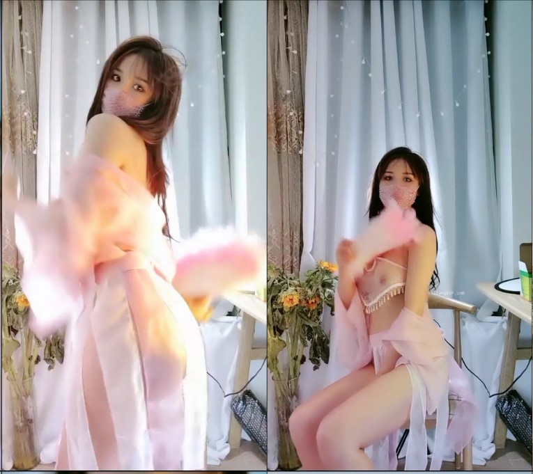 小仙女下凡！小仙女下海！天底下竟有如此好看的大奶子！仙女不仅长得甜美颜值超高，完美的大奶，其他妹子望尘莫及 国风舞蹈 (2)