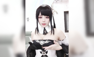 九言 &喜茶蒼蒼子 碧藍航線 鎮海白黒雙人 (7)