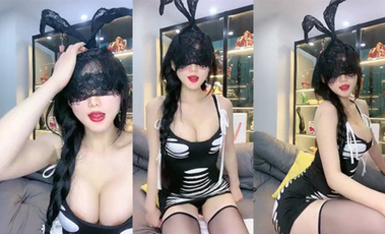 極品巨乳魅魔主播@婢女 尺度福利秀 第二彈3 (1)