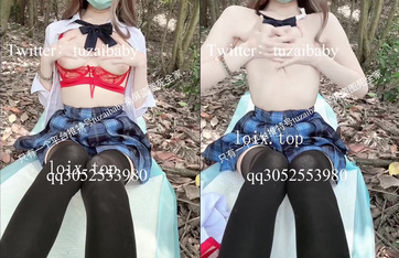 兔崽愛噴水tuzaibaby  小樹林