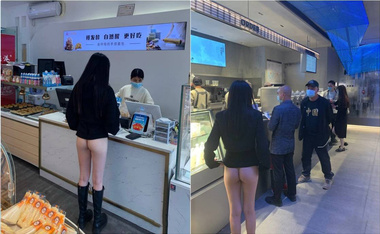 頂級反差女神〖娜娜愛之屋〗最新露出挑戰2，人來人往商場地鐵人前偷偷露出，緊張刺激！超級反差