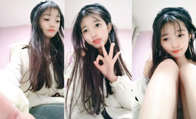 校花級別推薦~粉嫩美少女【妮妮愛吃肉】下海撈錢~各種自慰直播合集 (15)