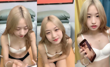 天花板級別，校花心動女生【初戀女友】人如其名，校園風鄰家妹妹，一線天粉嫩白虎鮑魚 (1)