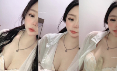 高顏值主播@飯困 尺度福利秀 (1)