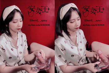 安女王-持久度訓練：每寸止一次，蛋蛋就再壓緊一點12分鍾