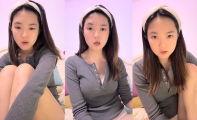 2024年2月，安徽良家小少婦，【海棠月色】，有點兒靦腆有點兒騷，大奶子，家中性愛黑絲記錄 (6)