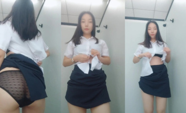 OL主播@陳住氣(李一茶)戴著跳蛋上班摸魚尺度福利秀 (5)