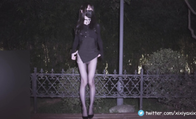 高顏值偽娘@曦曦(xixiyaxixi)尺度露出作4K合集 (9)