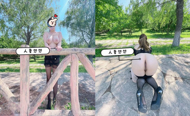 萬人求檔極品人妻，推特超頂身材巨乳反差婊【想想】最新訂購私拍，戶外露出調教野戰非常騷，母狗屬性拉滿 (2)