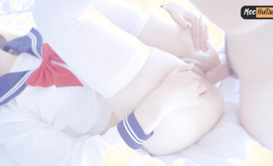 米胡桃(meehutao) 白絲腿子