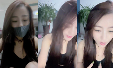 網紅臉高顏值黑絲御姐 流過眼淚 野外尋求刺激 (5)