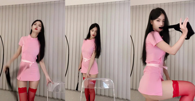 花椒網紅 寧依純 護士制服漏內舞蹈5部合集 (3)