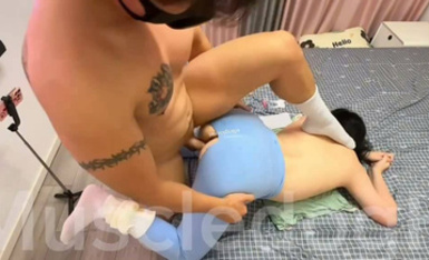 Dom打樁機【一條肌肉狗】極品身材 豐滿的大屁股 3月最新福利2