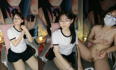 清純粉嫩眼鏡娘@酒窩小妹 尺度福利秀 (12)