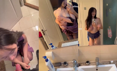 極品反差少女穿著口交做愛，極品