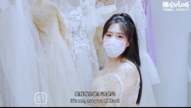 糖心Vlog 孤獨準新娘在婚紗店被老公下屬下藥迷姦 櫻空桃桃