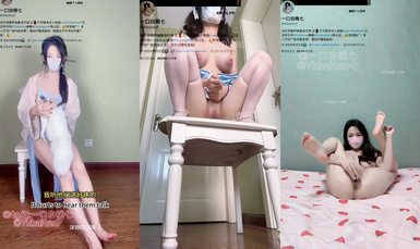 推特超極品騷婊女菩薩-一口白桃七-各種cos露出自慰裸舞 (6)