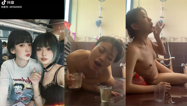 抖音-張依迪，91年反差婊,超級無敵反差騷母狗，已擺脫人性束縛進化成母畜飲尿舔腳虐B (5)