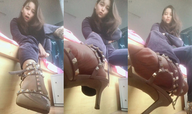 高顏值絲足御姐@豆滿月 辱罵榨精作合集 (12)