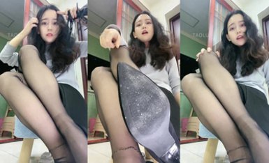 高顏值絲足御姐@豆滿月 辱罵榨精作合集 (6)