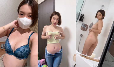 零零後韓國純愛情侶「Zhen禎」OF純愛私拍，白嫩蘿莉學生系少女尤物，性感肥臀模特身材，行走的電動小馬達 (5)