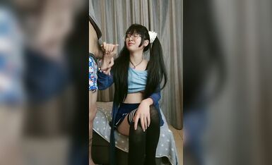 双马尾极品JK制服萝莉【专属小女友】11.18 穿着JK制服大屌直接操嫩逼美穴 男同学上阵在操一炮 高清源码无水印 (1)
