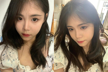 極品學生妹紮起雙馬尾化身小蘿莉，討好男人穿著空姐制服黑絲高跟鞋，主動深喉被插到干嘔